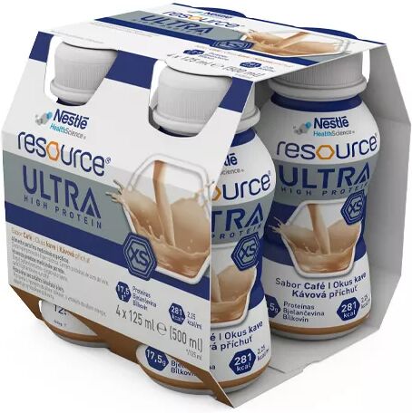 Resource Ultra Coffee Solución Oral 4x125ml
