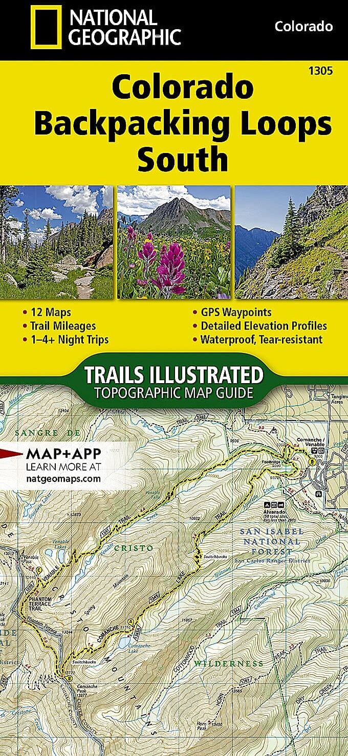 Colorado Backpack Loops South   National Geographic