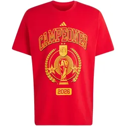 adidas RFEF Spanien WM 2026 Sieger Heim T-Shirt Herren better scarlet XL