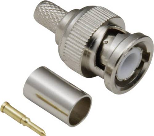 BKL Electronic 0401003 0401003 BNC-Steckverbinder Stecker, gerade 50Ω