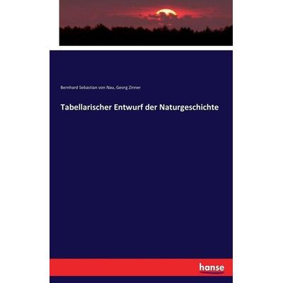 Tabellarischer Entwurf der Naturgeschichte, Taschenbuch von Bernhard Sebastian Nau,Georg Zinner, Hansebooks, 978-3-7434-6095-9