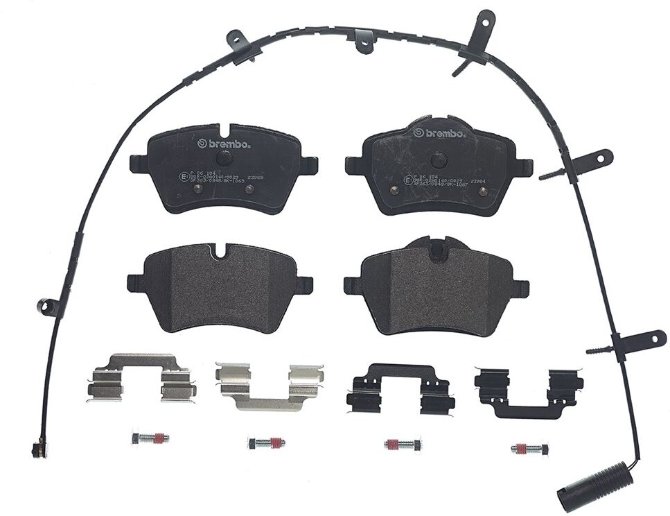 Brembo Bremsbelagsatz, Scheibenbremse P06104 Für Mini Bmw