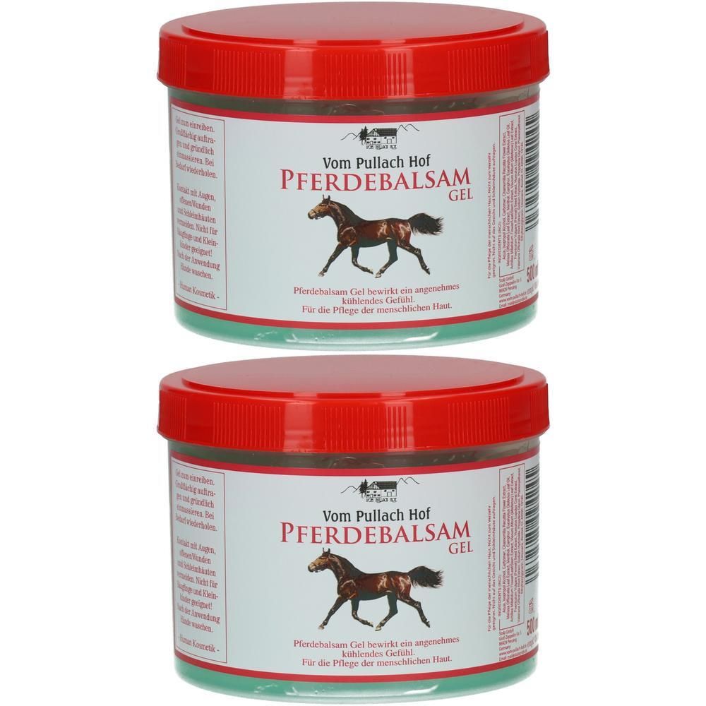 Vom Pullach Hof Pferdebalsam Gel 2x 2x500 ml