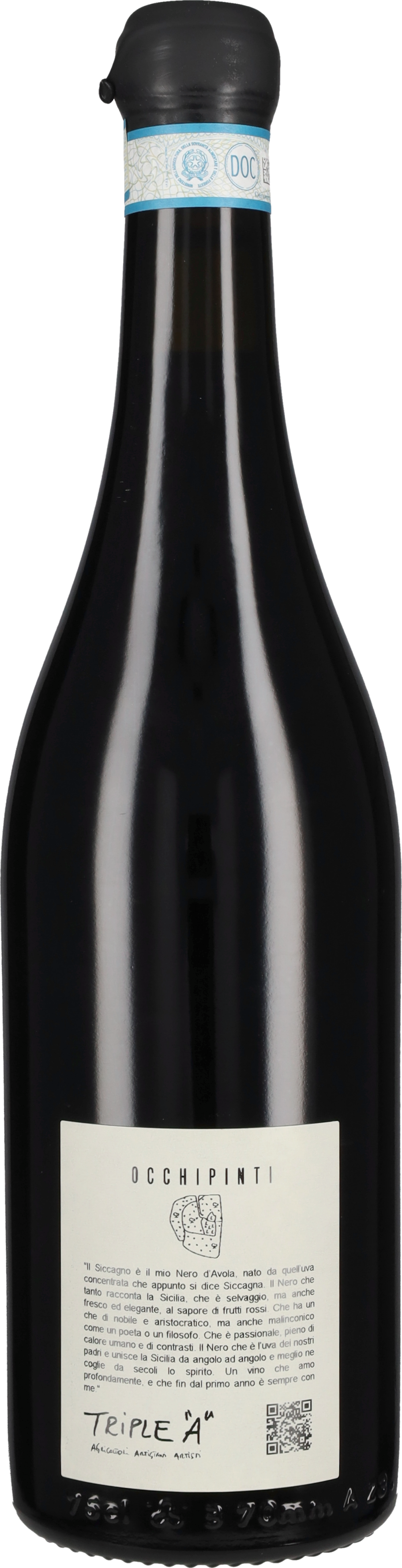 Occhipinti Arianna Nero d'Avola 'Siccagno' Arianna Occhipinti 2023