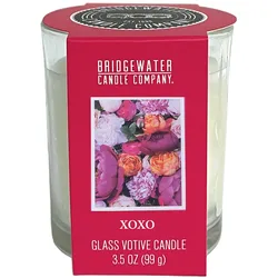 XoXo Glasvotivkerze 99g