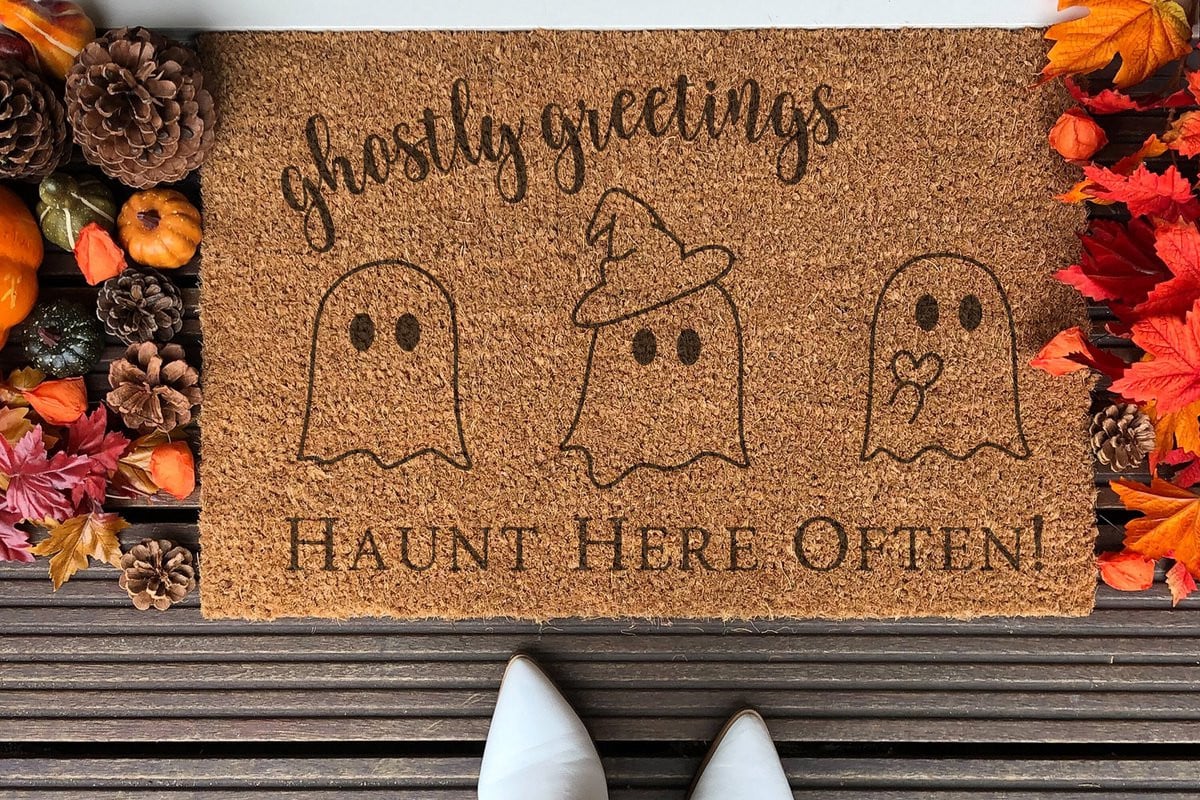 Ghost Halloween Ingangsmat 60 x 40 cm