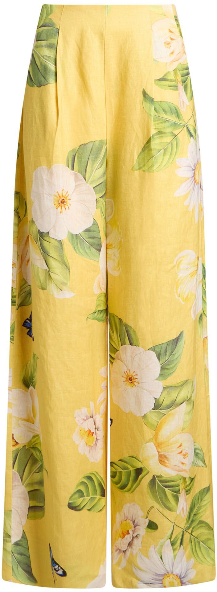 Leo Lin Pantalones Mujer Amarillo 38,40,44 Mujer