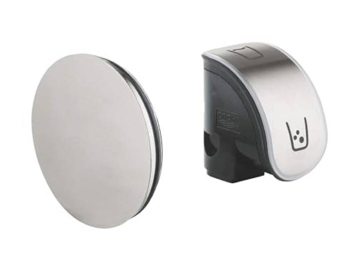 GROHE Ersatzteil, Bedieneinheit, passend zu 46958 Ersatz-Bedieneinheit für GROHE Armaturen, einfacher Austausch bei Defekt oder Verschleiss (edelstahl, 46958DC0)