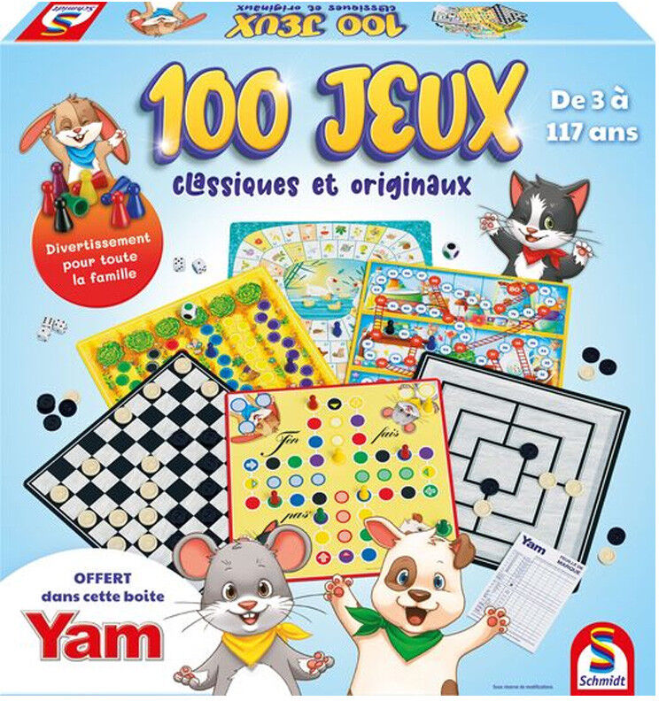 Schmidt 100 Jeux Classiques et Originaux