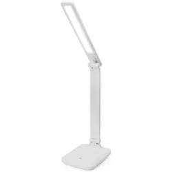 Platinet, Tischlampe, Remus 5W dimmable LED desk lamp, touch control, USB port, white (250 lm)