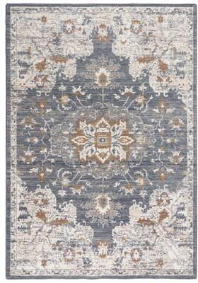 Alora Decor Sage Traditional Floral Medallion Wool Area Rug