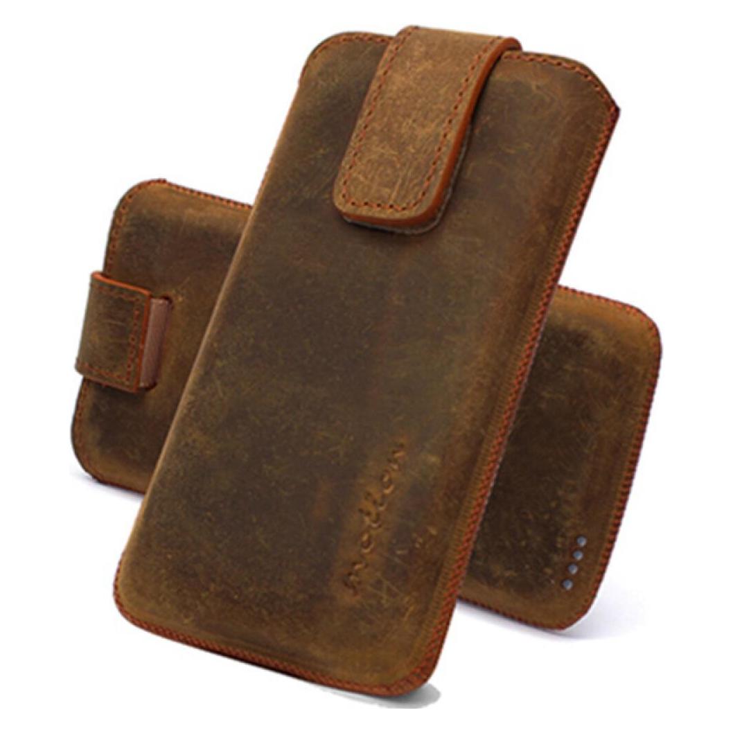 Motion Leather Etui Slide HTC One M9 - Tobacco (HTC One M9) (25445310)