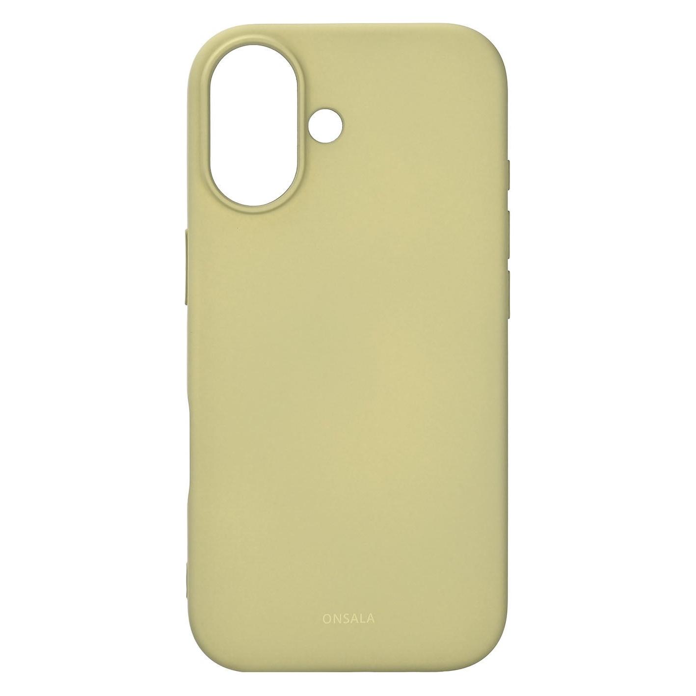 Onsala Back Sil Touch Recycled MagSerie iPhone 17 Lime (Apple iPhone 17) (664300)