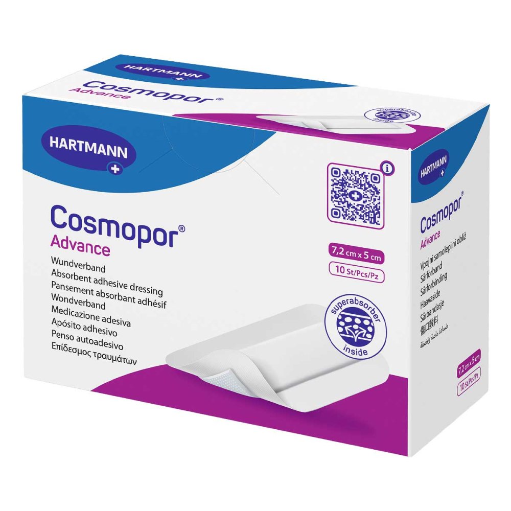 PAUL HARTMANN AG Cosmopor Advance 5x7,2 cm 03546490