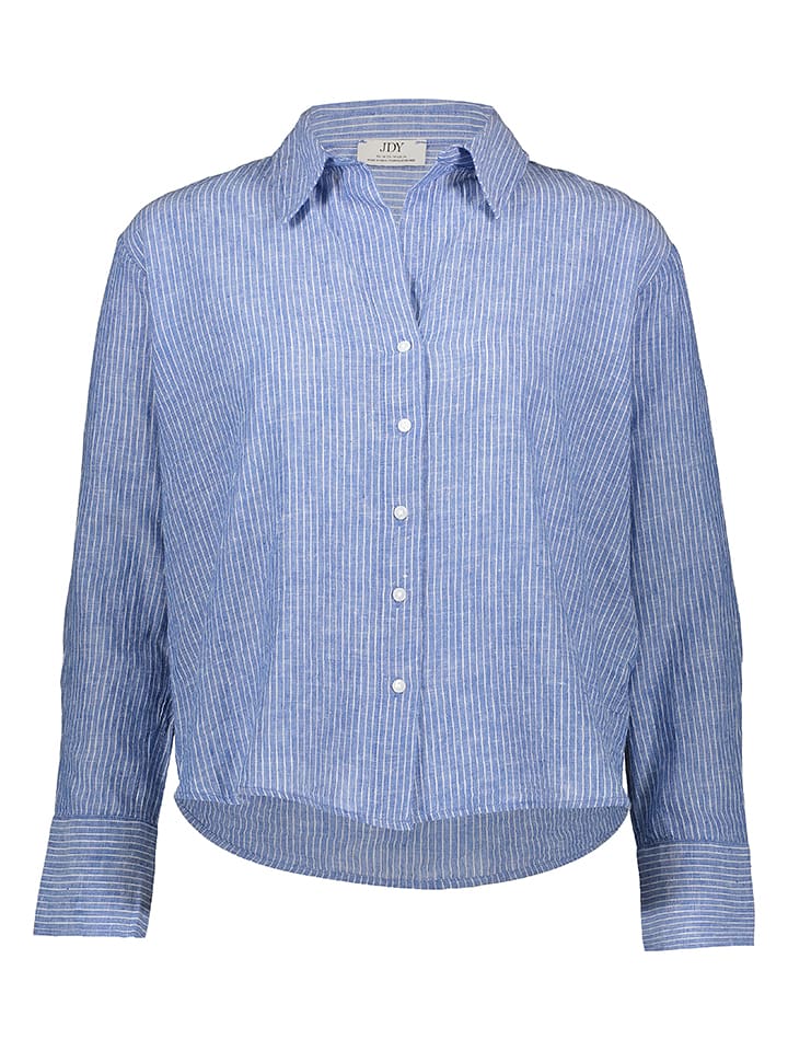JDY Bluse in Blau - L