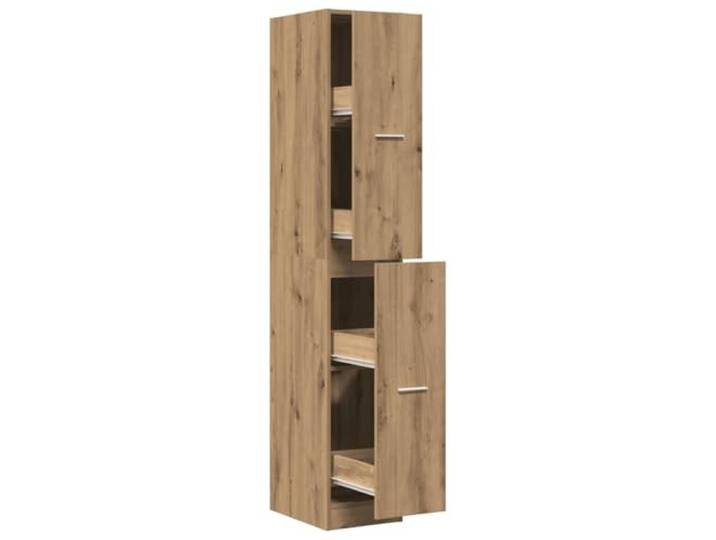 vidaXL Apothekerschrank Artisan-Eiche 30x41x174,5 cm Holzwerkstoff