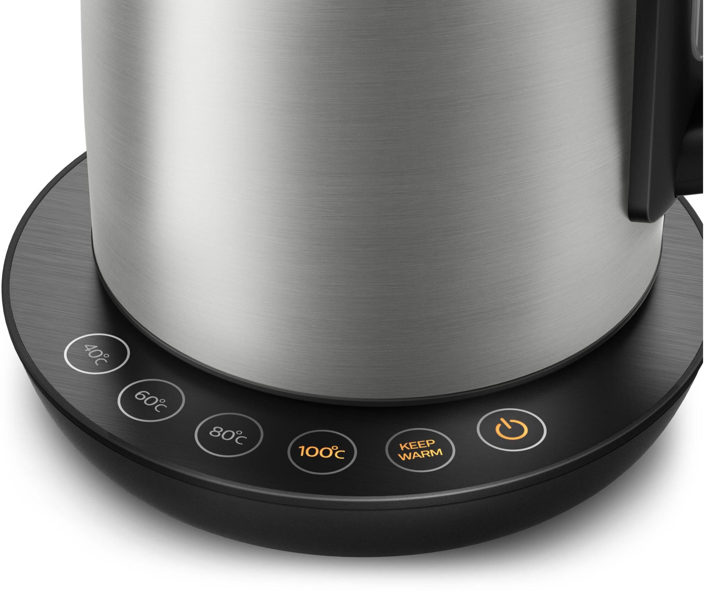 Philips Wasserkocher "Avance HD9359/94", silber (silberfarben), Wasserkocher, Wasserkocher silberfarben Einheitsgröße