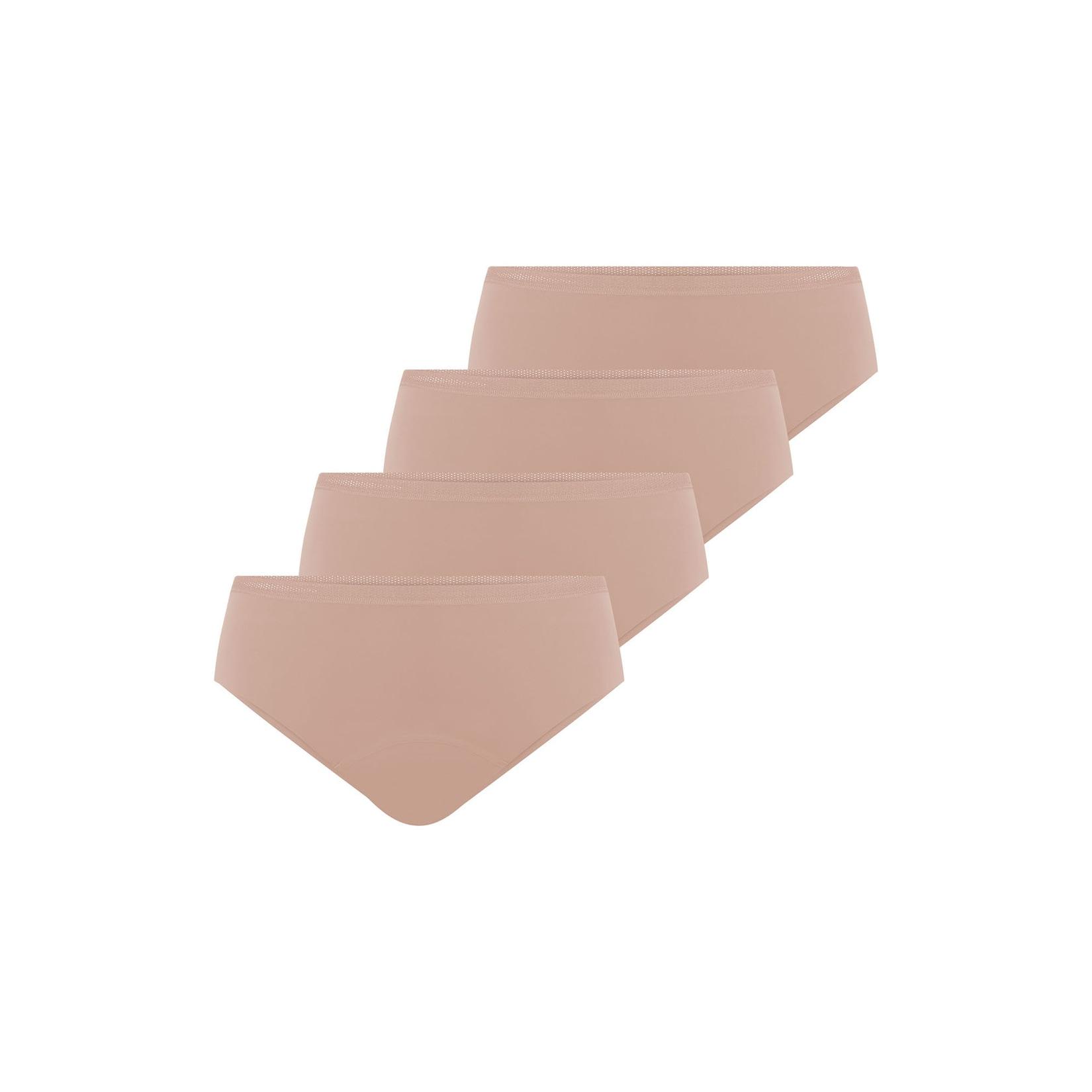 NUR DIE Damen Periodenslip Probierpack Alles Geregelt mittelstark + extrastark 4er Pack