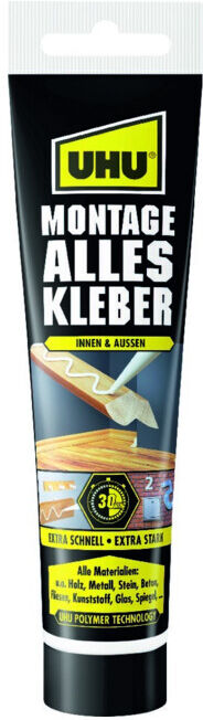 UHU COLLE DE MONTAGE Tube 165g (47830)