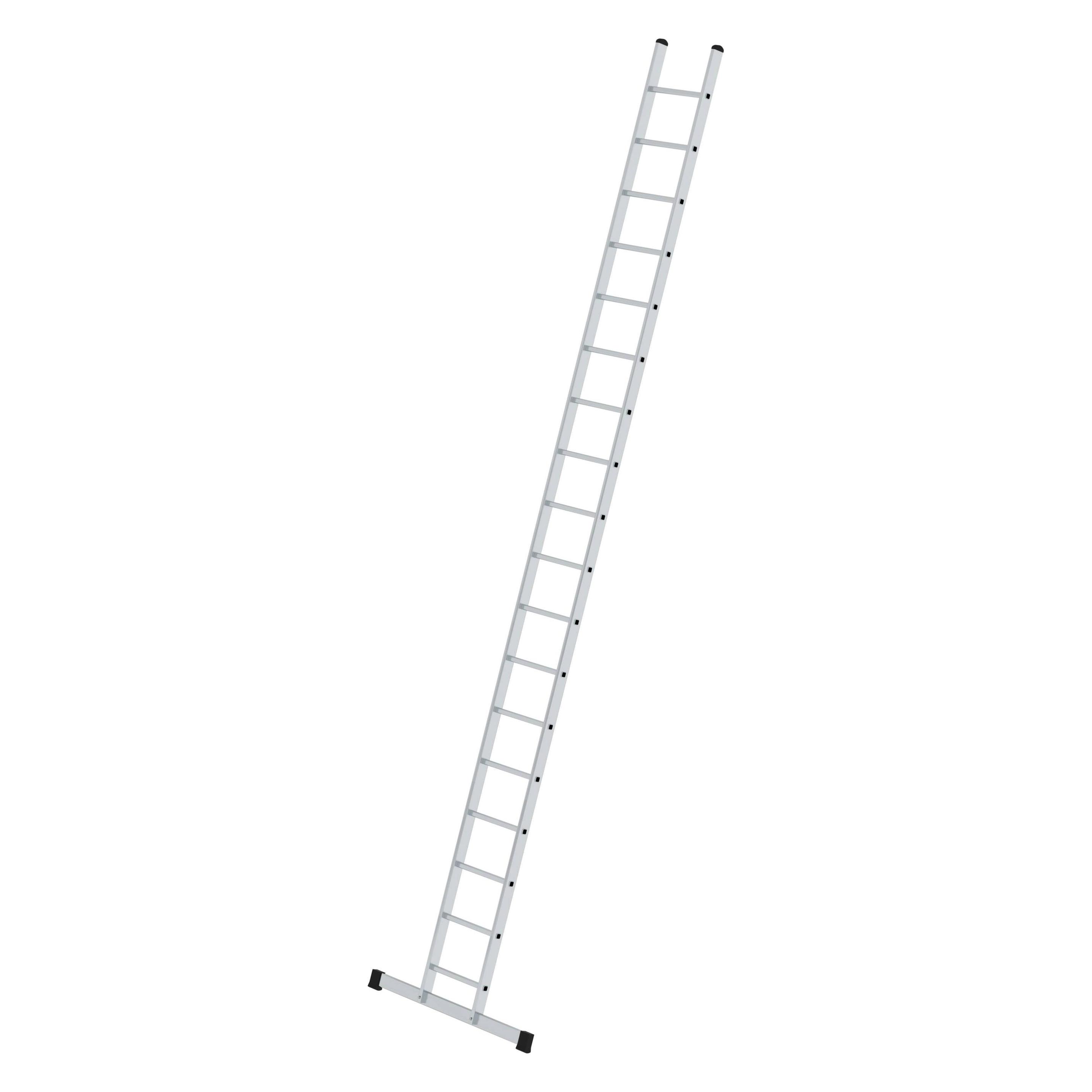 Munk Sprossen-Anlegeleiter mit Standard-Traverse 18 Sprossen (Anlegeleiter, 300 cm) (010118)