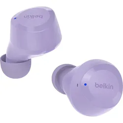 Belkin SoundForm Bolt kabellose In-Ear Kopfhörer mit 2 Mikrofonen, lila