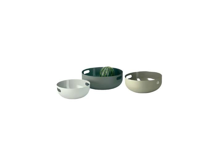 3-teiliges Design Schalen-Set „Copenhagen“ Grüntöne Philippi