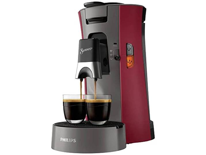 Philips SENSEO Select CSA230/90 Machine à café à dosettes Rouge