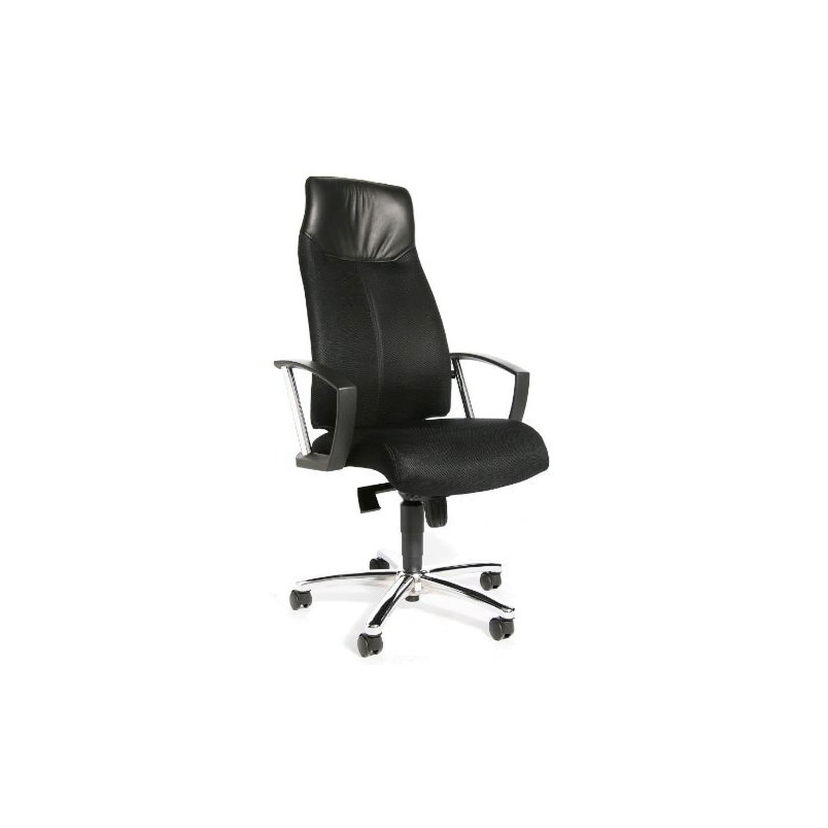 Topstar Profi Chefsessel HIGH SIT UP Stoff mit Armlehnen (nicht höhenverstellbar)