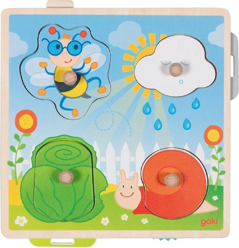 Goki 57340 Dieren 4 stuks