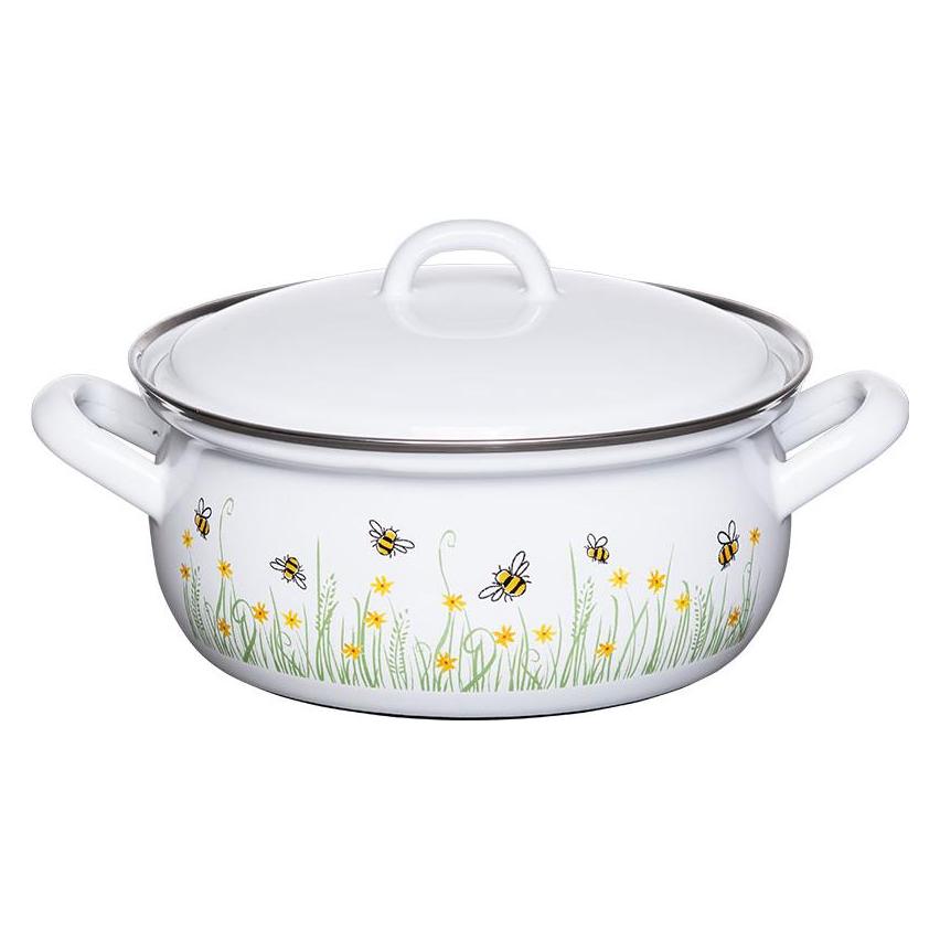 Kelomat Riess Kasserolle mit Deckel 18cm1.5L BIENE (Kochtopf) (52913134)