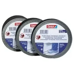 TESA Anti-Rutsch Klebeband 15m 25mm schwarz