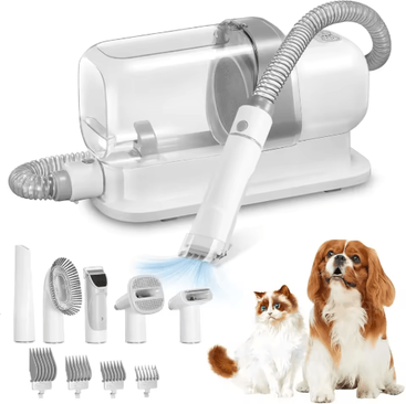 Inspire Picks Pet Grooming Vacuum Kit With 2.3L Dust Cup Powerful Pet Grooming Vacuum For Clean Shed Free Homes au Plug