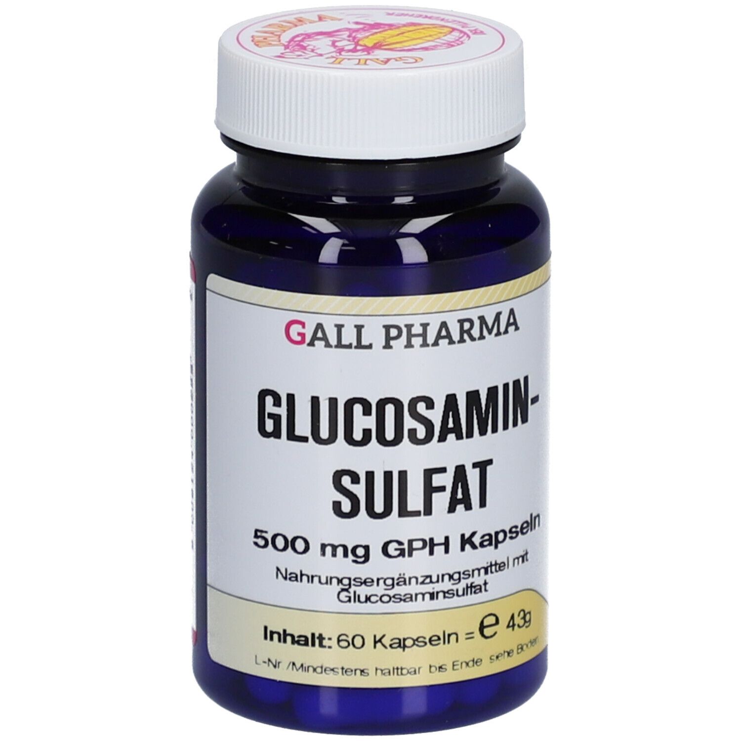 Glucosaminsulfat Kapseln 500 mg 60 St