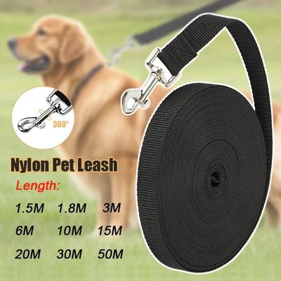 Inspired Finds Nylon Long Training Dog Leash For Small & Large Dogs 32.81ft