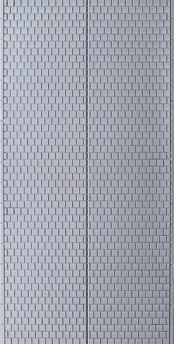 Auhagen 52423 H0, TT Kunststoff-Platten Grau (L x B) 200mm x 100mm Kunststoffmodell