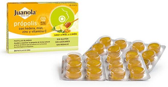 JUANOLA Pastillas Própolis Hiedra 48 Gr