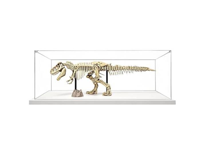 Acryl-Vitrine für Lego 76968 Dinosaurierfossilien: Tyrannosaurus Rex Modell, staubdichte transparente Vitrine, Modellsammlung Vitrine (Modell nicht im Lieferumfang enthalten) (2 mm)