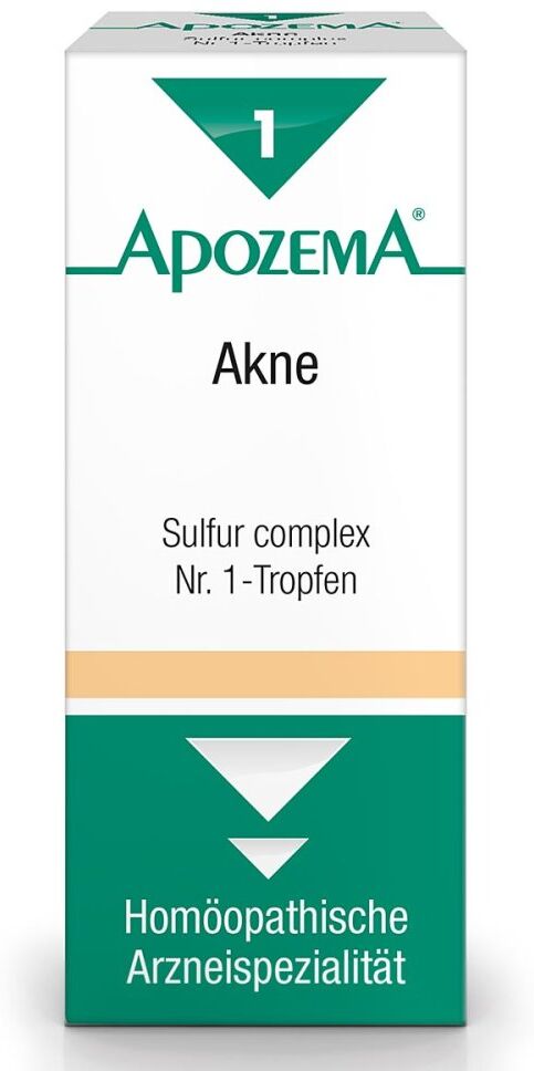Apozema Akne Sulfur complex Nummer 1 Tropfen 50ml