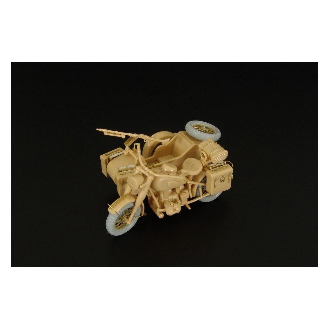 Hauler German Motorcycle&sidecar (Tamiya) (HLX48358)