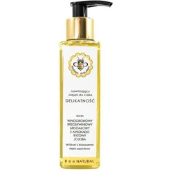Miodowa Mydlarnia, Bodylotion, Balsam do ust z naturalnymi filtrami SPF Malina i Pszenica 4,5ml (Körperöl, 150 ml)