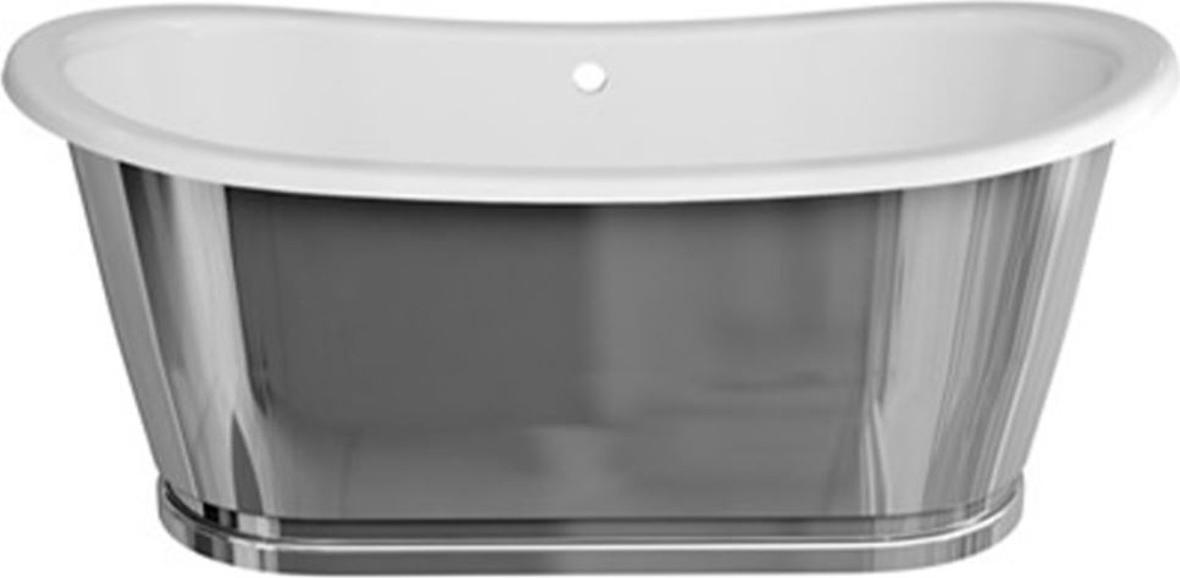 Casa Padrino Luxus Jugendstil Badewanne 167,5 x 76,1 x H. 71,1 cm - Verschiedene Farben - Freistehende Retro Badewanne - Badezimmer Möbel