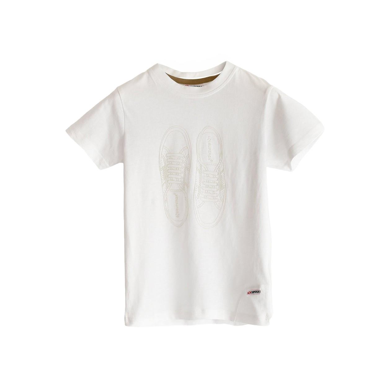 Superga Kinder/Kinder Schoenen T-Shirt (Wit)