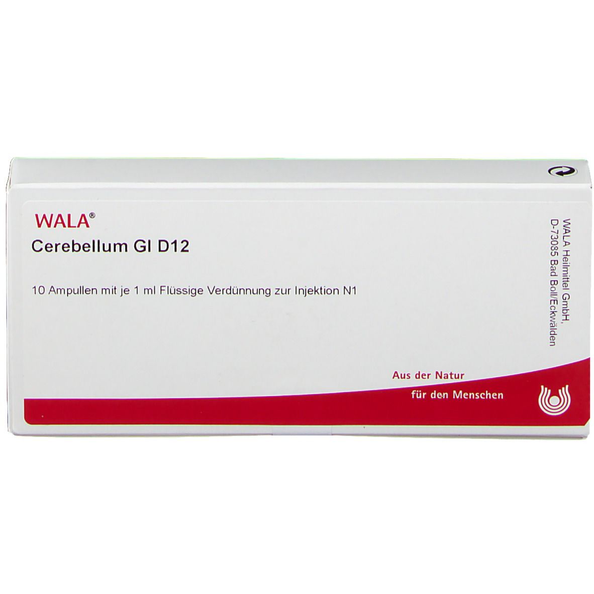 Cerebellum GL D 12 Ampullen 10x1 ml