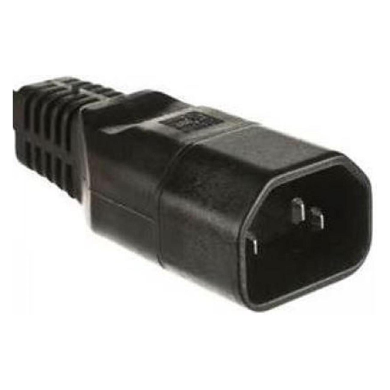 MicroConnect C14PLUG C14 Schwarz Netzstecker-Adapter (C14, CEE 7/3) (C14PLUG)