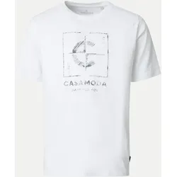 T-Shirt,O-Neck Weiß 3XL