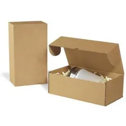 Transpak, Versandkarton + Versandbox, Klappschachtel 1-wellig Masse 235x175x55mm C5 Qualität 1.4B braun braun (50 Stk.)