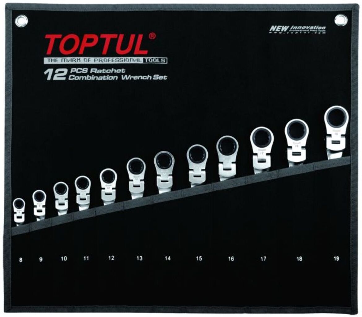 Maul-Ringschlüsselsatz TOPTUL GPAQ1204