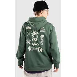 Quiksilver Salt Water Graphic Hoodie trekking green Gr. L