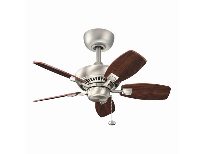 Elstead Lighting Deckenventilator Canfield, Metall, 38 cm, RoHS, Winterbetrieb, Sommerbetrieb, Fernbedienung, Elektrogeräte, Kühlgeräte, Ventilatoren, Deckenventilatoren