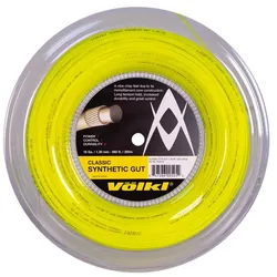 Tennissaite - Völkl - Classic Synthetic Gut - Optic Gelb - 200 m